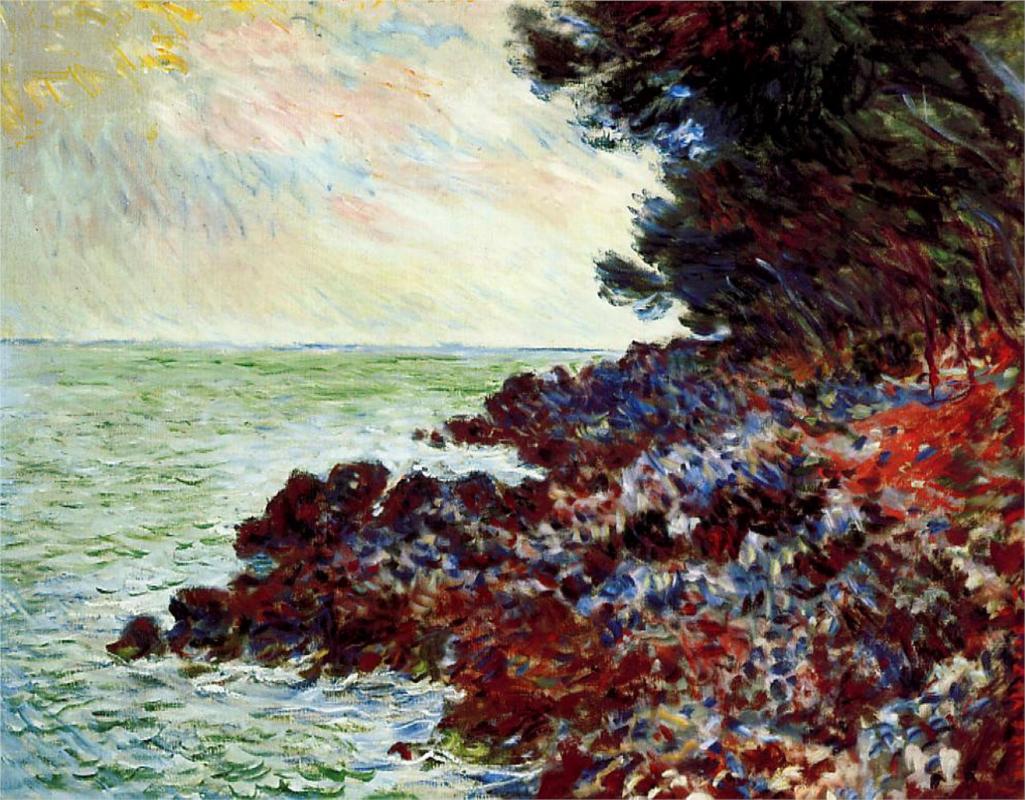 Cap Martin - Claude Monet, 1884 - Claude Monet Paintings